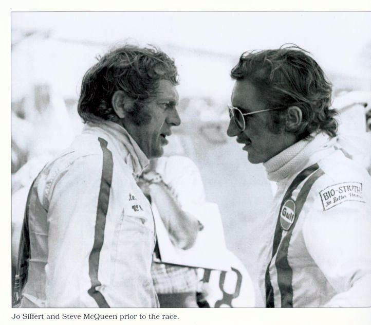 Steve McQueen and Joe Siffert