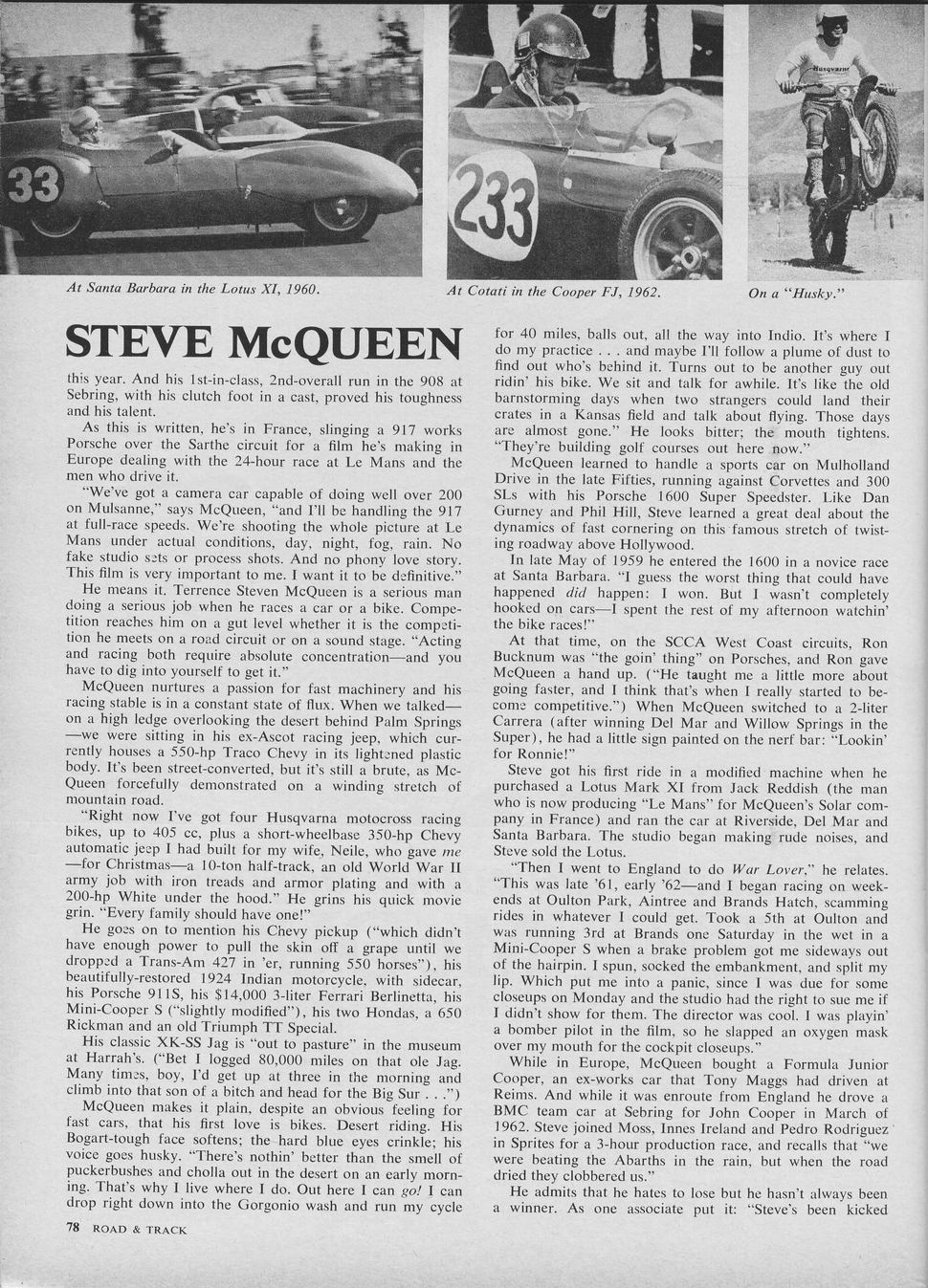 October 1970 'Road & Track' - Page 2