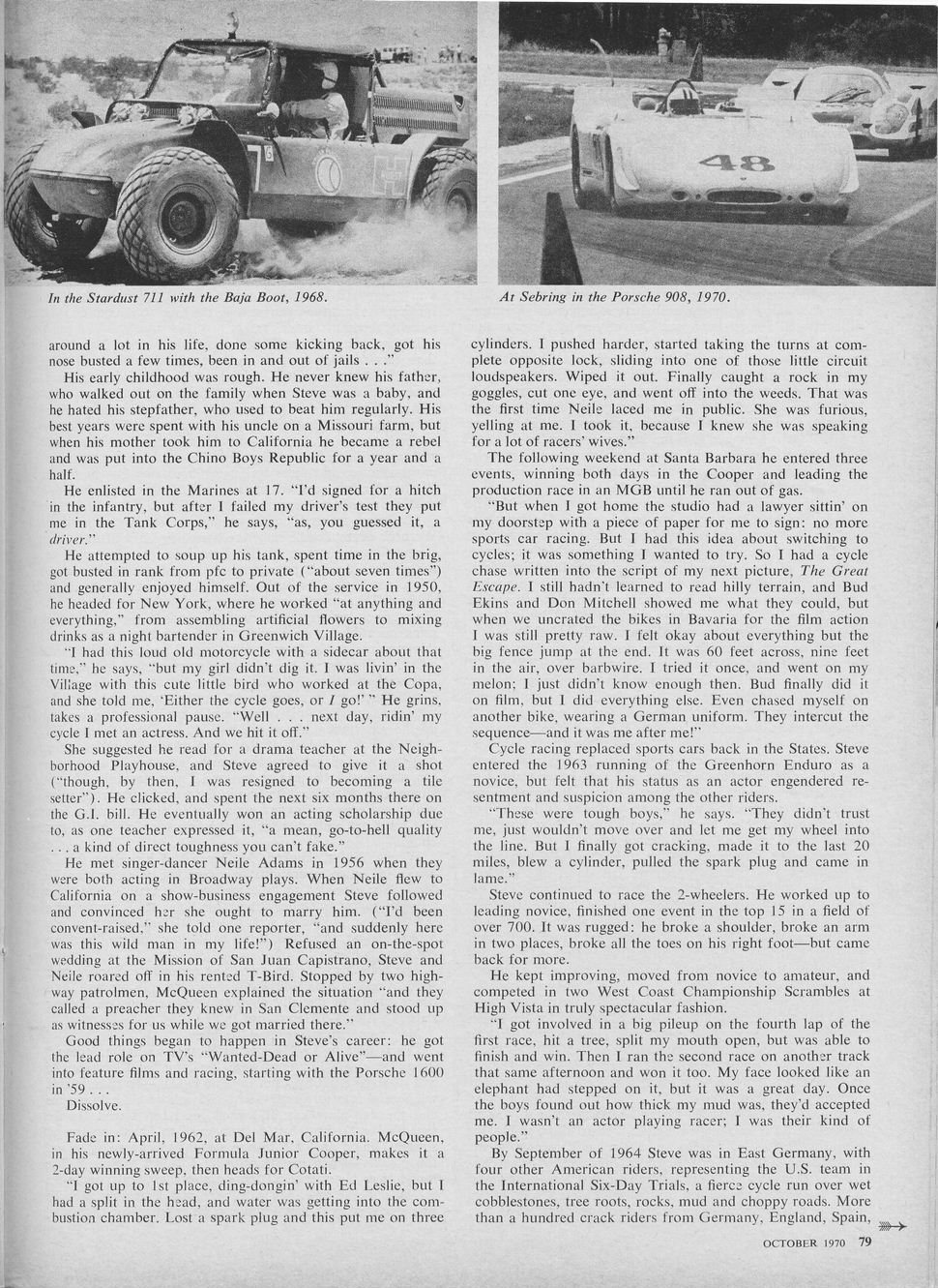 October 1970 'Road & Track' - Page 3