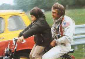 Steve and son Chad on Solex