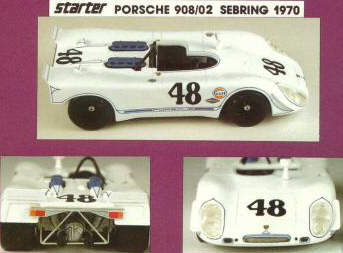 STARTER Porsche 908 model
