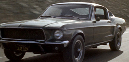Scene from 'Bullitt'
Steve in Ford Mustang