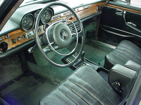 Interior of Steve's 1972 Mercedes-Benz 300-Series 300 SEL 6.3 W109 sedan