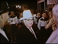 Movie Mogul Joseph Levine arrives