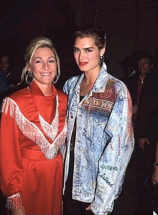 Terry McQueen and Brooke Shields