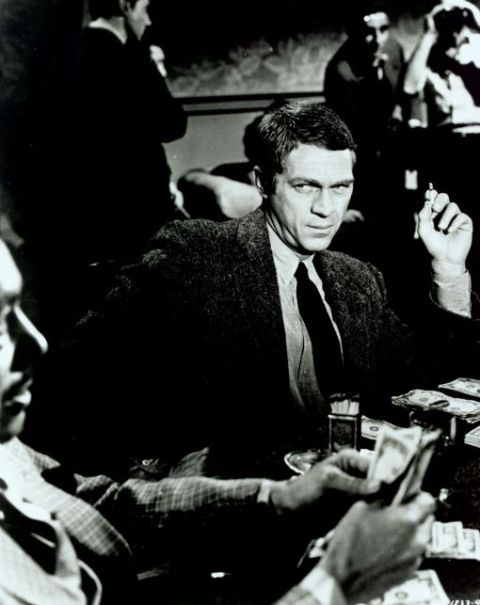 Eric (McQueen).
In tweed jacket.