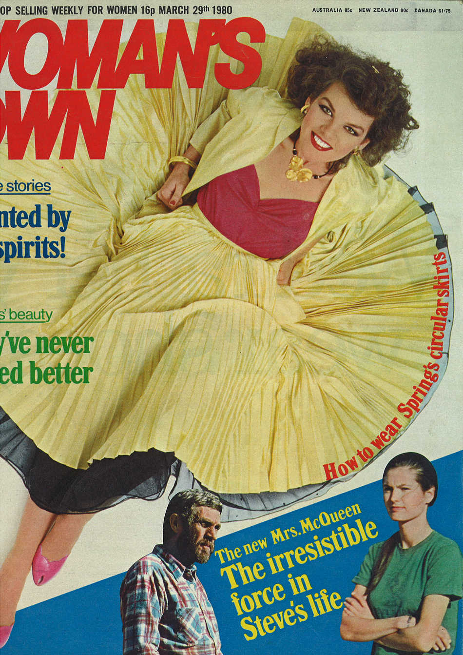 'Woman's Own' Cover
featuring McQueen/Minty Article.