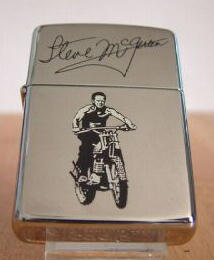 Steve riding a motorbike